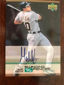 GABE KAPLER - 1999 Upper Deck - Swinging For The Fences Autograph - Picture 1 of 1