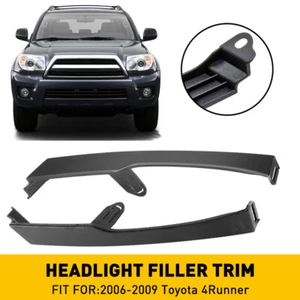 For 2006-2009 Toyota 4Runner Front Bumper Headlight Filler Trim Driver+Passenger - Picture 1 of 19