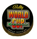 Bally~ World Cup Soccer Pinball Promo Plastic ~ NOS Coaster / Speaker cover