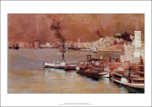 Tom Roberts 'Autumn Morning Milsons Point' Art Print – 1888 – 3 sizes Poster - Picture 1 of 4