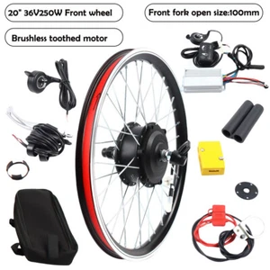 Electric Bike Conversion Kit, Front and Rear Wheel 36V 250W Motor, 5-Speed - Picture 1 of 8
