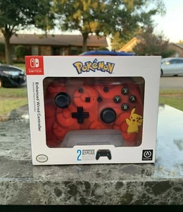 PowerA Pokémon (Pikachu) Enhanced Nintendo Switch Wired Controller Brand New! - Picture 1 of 5