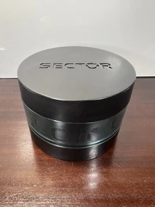 SECTOR Vintage Empty Round Watch Display Box Case Completed with Built-In Insert - Picture 1 of 4