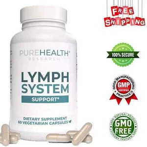 PureHealth Research Lymphsystem - Schwellungen reduzieren - Lymphunterstützung,, 5er Pack - Bild 1 von 16
