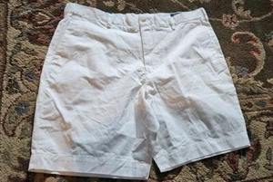 Polo Ralph Lauren White Shorts Men's Size 38 Classic Fit 9" New With Tags - Picture 1 of 7