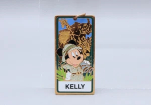 Disney Schlüsselanhänger Metall Keychain WDW Tierreich Mickey Mouse Name "Kelly" - Bild 1 von 3