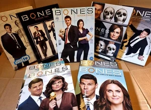 Bones Seasons 1, 2, 3, 4, 5, 6, 7, 8 and 9 DVD Boxsets - Very Good condition - Imagen 1 de 5