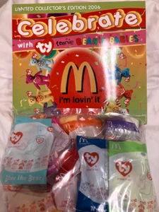 Ty McDonalds Teenie Beanies 2006💜Box Set of 8 Singapore Exclusives New MWMT's - Picture 1 of 1