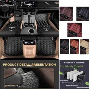 For Dodge Challenger RT Scat Pack Car Floor Mats Custom Carpets Auto Waterproof - Foto 1 di 26