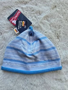 Maximo Mütze Kinder Baby Jungs KU.43 Jerseymütze gestreifte Blau - Bild 1 von 2