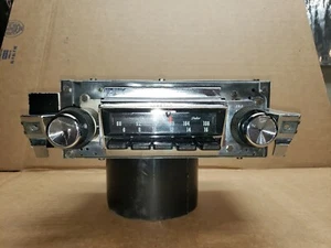 1967 Pontiac Firebird AM/FM Mono Radio Serviced and very nice! AM-FM - Picture 1 of 7