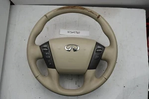 VG Condition 2011-2017 Infiniti QX80 QX56 Tan Leather Steering Wheel - Bild 1 von 13