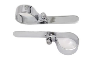 Chrome 1 3/4" Exhaust "P" Clamp Set - Picture 1 of 3