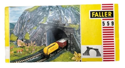 FALLER B-559 HO 2 x Double Or Single Track Portal Kit - Boxed - New - Image 1 of 3