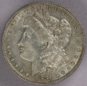 1881-O $1 Morgan Dollar Silver Dollar-XF/AU - Picture 1 of 2