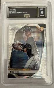 2025 Panini Prizm Nick Yorke (RC) #53 Pulsar Prizm 335/499 Pirates GMA MINT 9 - Picture 1 of 2