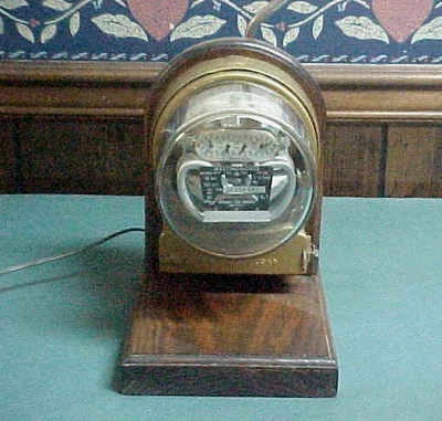 Vintage 1930's Westinghouse Type CA Electric Power Meter Table Lamp STEAMPUNK ! - Image 1 of 4
