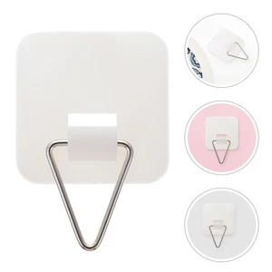 Soporte de placa de gancho colgante de 25 piezas para colgador de fotos adhesivo de pared - Imagen 1 de 12