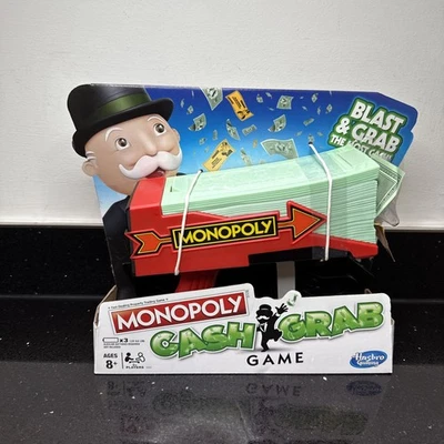 Monopoly Cash Grab Game Hasbro Gaming - Image 1 of 4