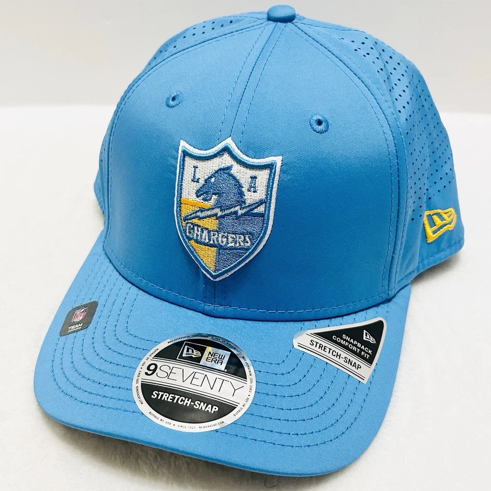 New Era Los Angeles Chargers Performance 9SEVENTY Stretch Snap Hat Adjustable - Image 1 of 4