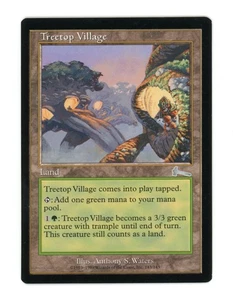 Treetop Village - MTG Magic the Gathering - Urza's Legacy NM - Picture 1 of 2
