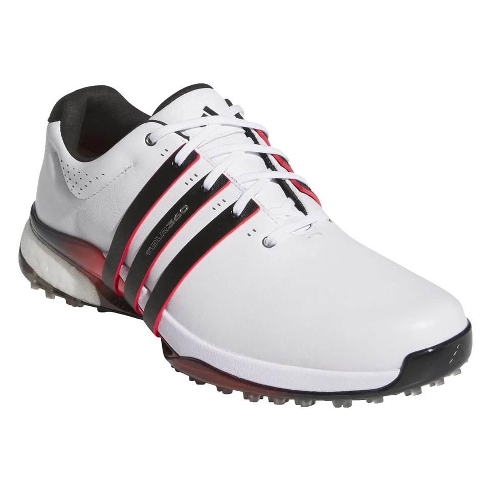 Zapatos de golf Adidas Tour360 25 Boost de cuero impermeables sin clavos para hombre, NUEVO Foto 1 de 4