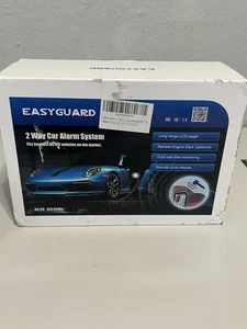 EASYGUARD 2 vías sistema de alarma coche PKE entrada sin llave advertencia de choque alarma de seguridad - Imagen 1 de 2