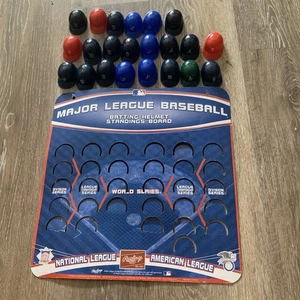 Rawlings Major League Baseball Micro Batting Helmet Standings Board 22 Included - Picture 1 of 10