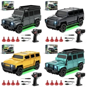 RC Drift Car KF20 Mini Desktop 1/64 Racing Car 4WD 2.4G Remote Controller Toys1Q - Picture 1 of 21