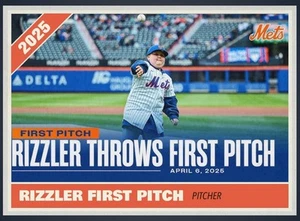 rizzler First Pitch Card Mets - Bild 1 von 2