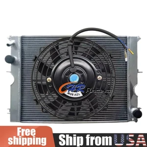 Radiator+Fan for 1990-2016 Land Rover Defender L316 2.2L 2.4L TD4/ 2.5L TD5 MT - Picture 1 of 12