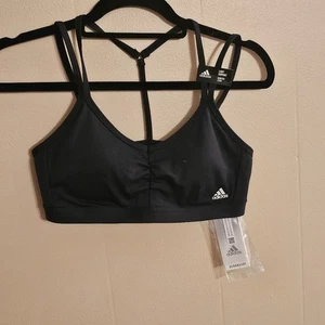 Adidas Studio Light Support Medium Sport BH - Bild 1 von 6