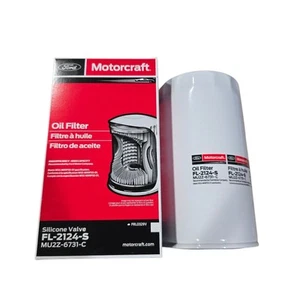 2011–2024 Ford 6.7L Powerstroke Oil Filter FL-2124-S MU2Z-6731-C OEM Motorcraft - Picture 1 of 1
