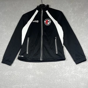Capelli Sweatshirt Jacket Youth Large Black Full Zip Elite Academy Long Sleeve - Picture 1 of 14