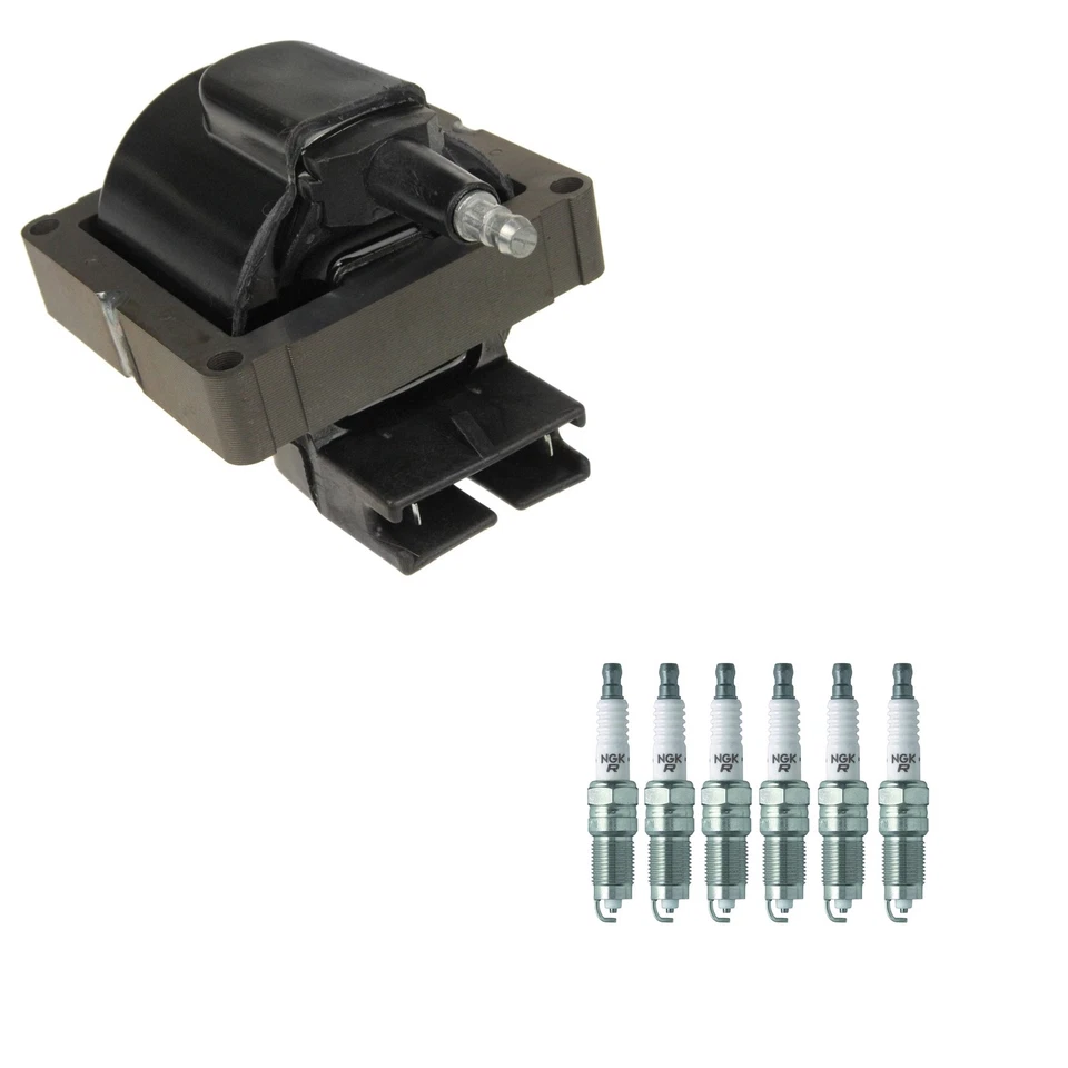 NGK Ignition Coil Kit For Mercury Cougar Taurus Sable Continental Ford Taurus - Изображение 1 из 1