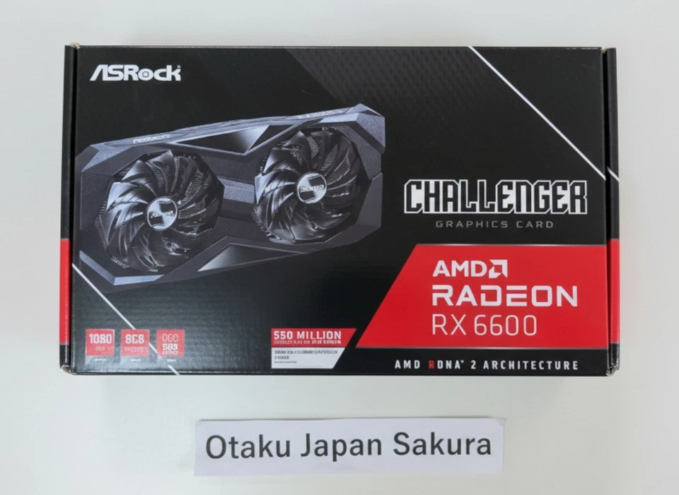 ASRock Radeon RX 6600 Challenger D 8GB GDDR6 Scheda Grafica Doppia Ventola 10... - Immagine 1 di 4