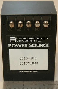 Semiconductor Circuits EC16-100 DC Power Supply 19V 1000mA NEW - Picture 1 of 1