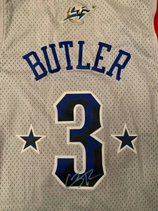 Rare Authentic Adidas 2008 NBA All Star Game Caron Butler XL Jersey - Autograph - Picture 1 of 5