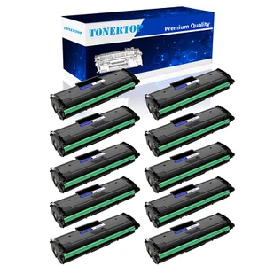 10 Stück MLT-D101S SCHWARZ Toner passend für Samsung SF-761 761P ML-2160 ML-2161 ML-2162 - Bild 1 von 12