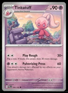 Pokemon Paldea Evolved Tinkatuff #104 Near Mint - Picture 1 of 2