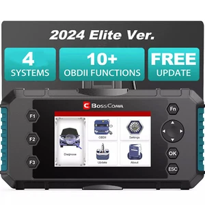 Car OBD2 Scanner Diagnostic Tool Code Reader Check Engine SRS ABS Transmission - Picture 1 of 8