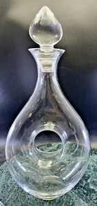 Lenox Made in Turkey Vintage Toskana Klassiker Kristalldekanter mit Stopfen gebraucht - Bild 1 von 11