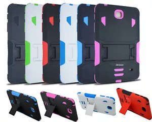 For Samsung Galaxy Tab 4 7 inch T230 Armor Kickstand Shock Proof Case Cover - Picture 1 of 26