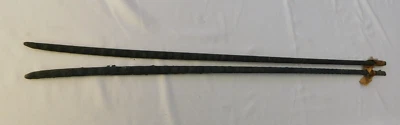 NOS OEM GM 1963 Chevrolet Biscayne Front Fender Mouldings Trim Pair Chevy - Image 1 of 4