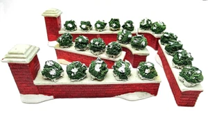 Lemax Zubehör verschneite Ziegelwände/Pflanzgefäße Porzellan 6 Stück (6) - Bild 1 von 5