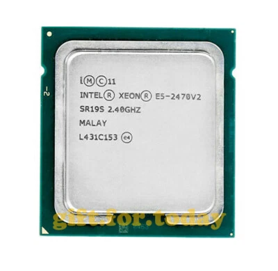 Intel Xeon E5-2420 V2 E5-2430 V2 E5-2450 V2 E5-2470 V2 LGA1356 CPU Processor - Image 1 of 4