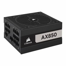 Corsair 850w AX Series ax850 PSU, Fluid Dynamic Fan, vollständig modular, 80+ Titanium