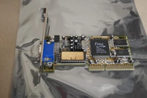 Trident Blad 3D 9880 AGP video graphics VGA card 8MB  - Picture 1 of 6