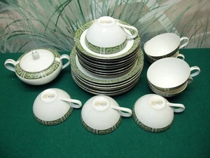 SET 25 PEZZI DI ROYAL GOWORTH SELECT FINE CHINA CLARION 8581 - Foto 1 di 7