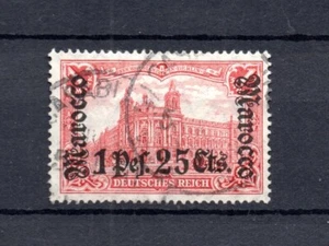 DP en Marruecos 1906 sello 43 impresión 1,25 pes. usado - Imagen 1 de 2